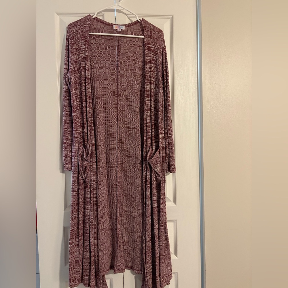 EUC luluroe long sleeve sweater Sarah cardigan